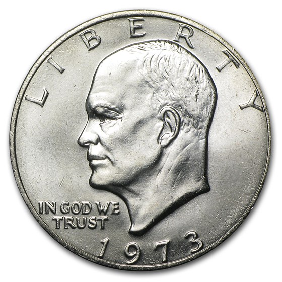 1973 Clad Eisenhower Dollar BU 1973 Clad Eisenhower Dollar BU